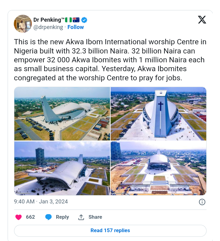 Akwa Ibom International Worship Centre 