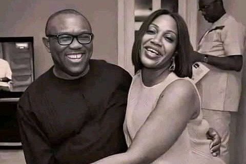 petr obi and wife