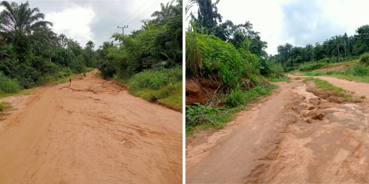 Diplapidated roads in Usaka Annang worsen emergency situations