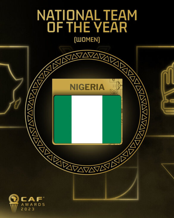 Super Falcons - CAF National Team Of the Year (Women)